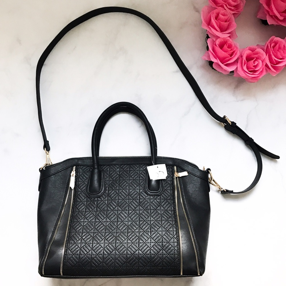 Nordstrom Black Cheetah Tote